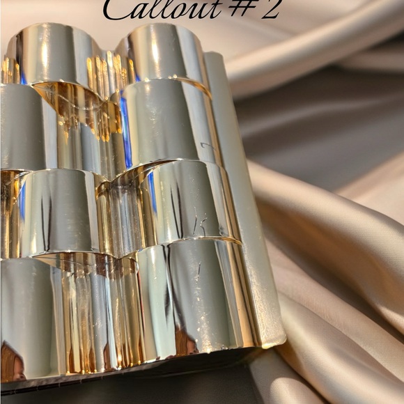 AKIRA Gold and Silver Clutch Wristlet - Picture 9 of 11